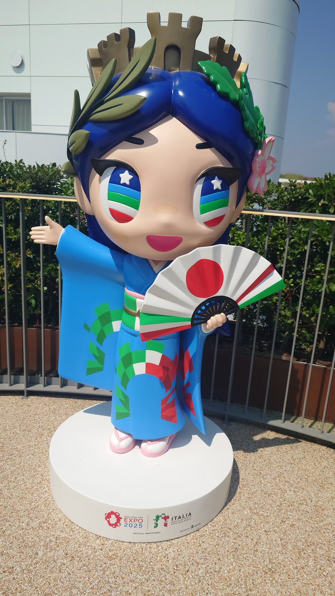 イタリア館、イタリアちゃんのお友達みたいなキャラクター増えてた