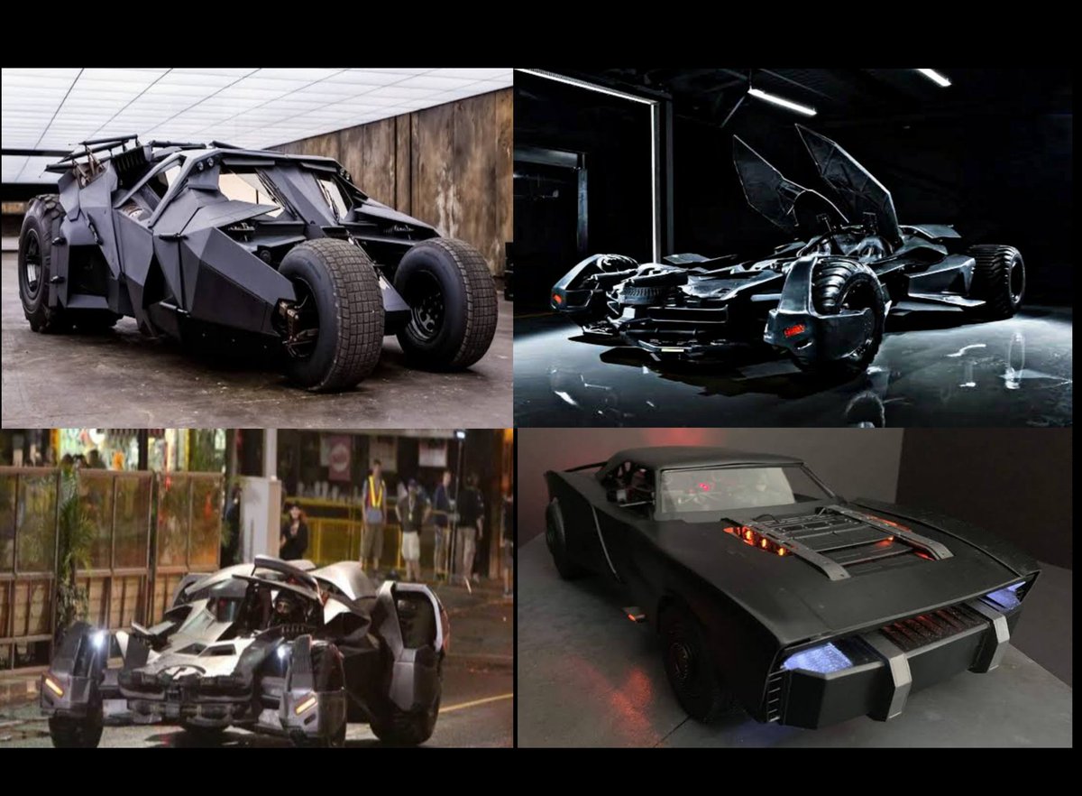 Viene The Batman 2 y....
¿Con que versión del Batimóvil te quedas?
#Batman
#TheBatman
#BatmanForever
#BatmanvsSuperman
#SuicideSquad
#DarkKnight
#Batman&amp;Robin
#BatmanyRobin
#BatmanandRobin
#Batmovile
#DC
#dccomics