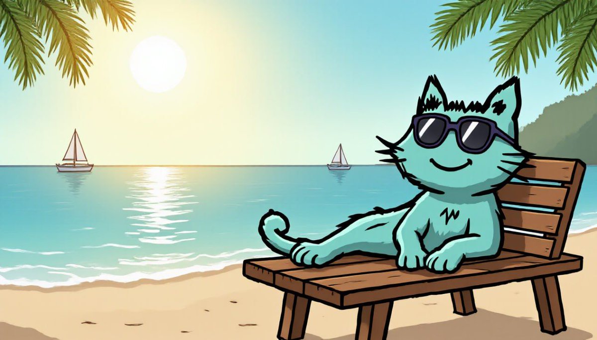 Shades on.
Suns out.
Breeze blowin.

$KASPY on $KAS