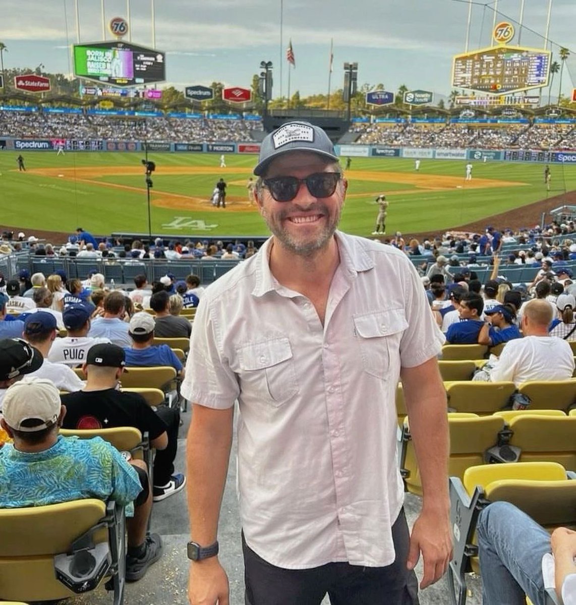 after finally catching his big break and moving up from the minor league, castiel wasn’t going to miss his husband dean’s first game as pitcher for the toronto blue jays for anything