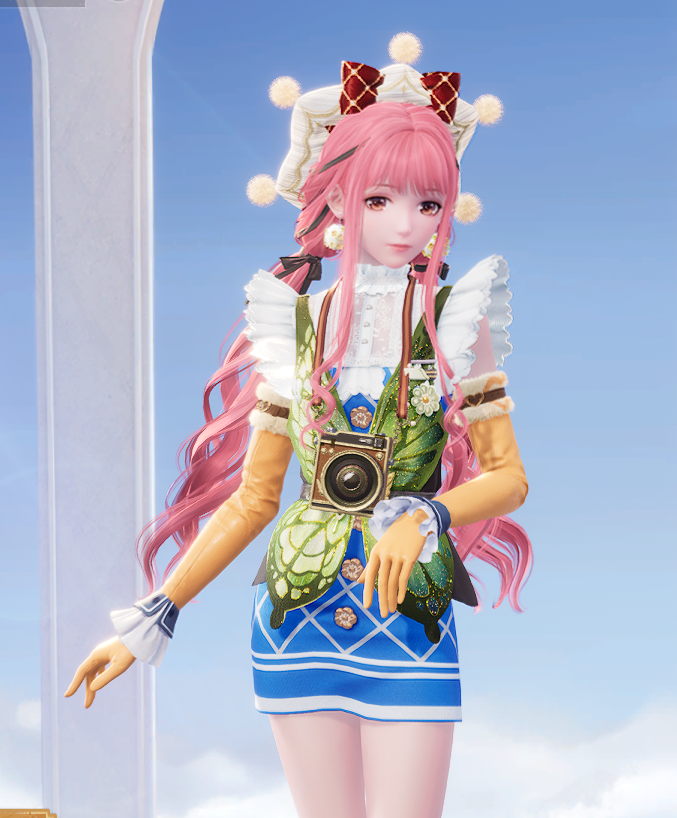 In order to draw this sticker, I dressed my Nikki up into the real queen she is.