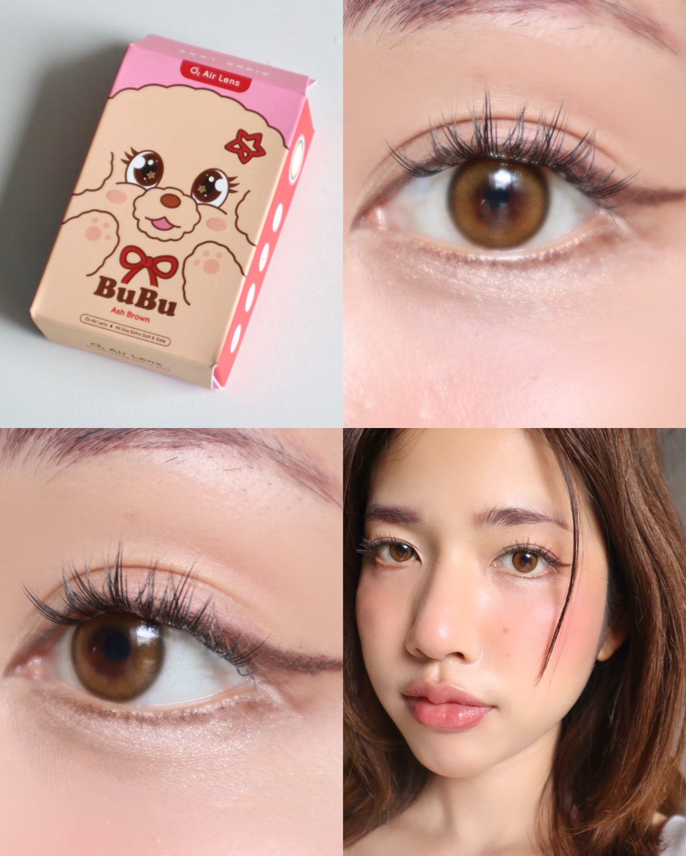 ใส่ทุกวันก็รอด! เลนส์น้องหมามอลทีส BUBU Ash Brown 🐶🤎 สีน้ำตาลลาเต้ ตาสวยหวานตาแป๋วธรรมชาติ ไซส์เท่าดวงตา แต่ตาไม่ลอยนะ ไม่โป๊ะแน่นอน
เหมาะกับใส่ได้ทุกๆวัน แต่งหน้าน้อยๆ ลุคคลีน ได้หมดด 

#sisselens #O2airlens #misslens #คอนเเทคเลนส์เกาหลี #MGKOC