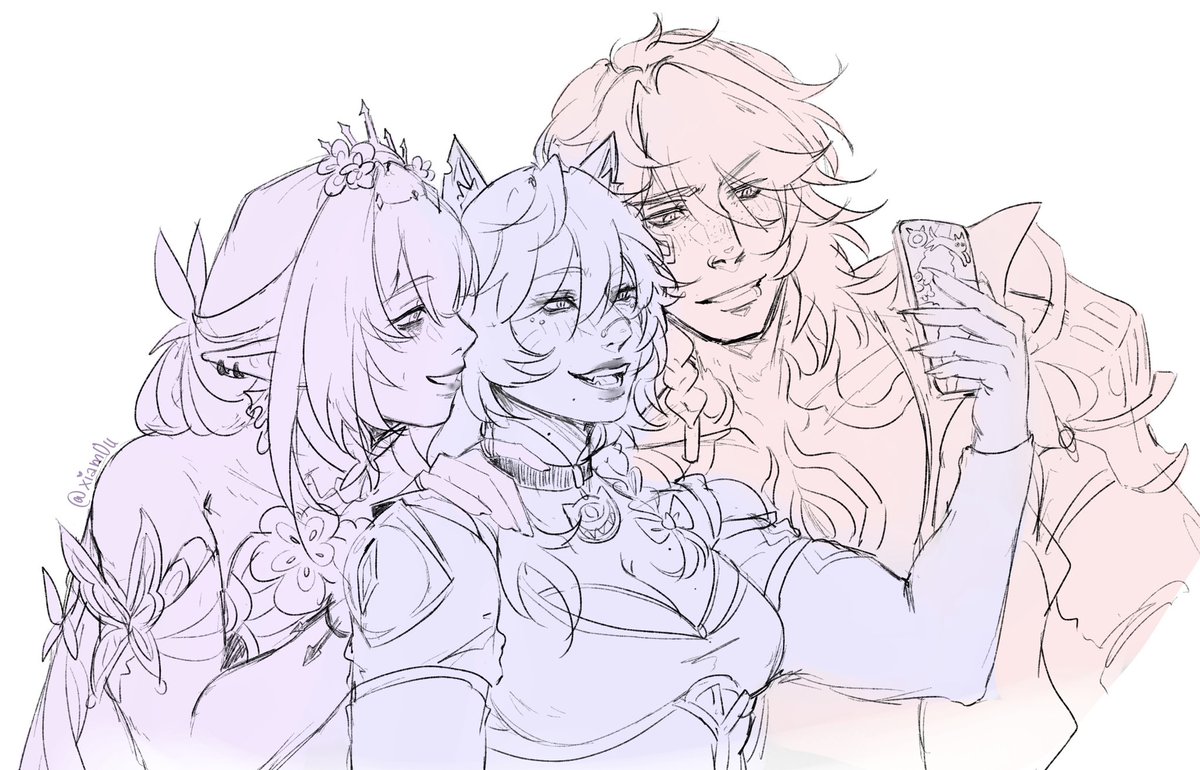 calami3 my precious babies, you all get a kiss and a goodnight 

#castorice #cipher #mydei