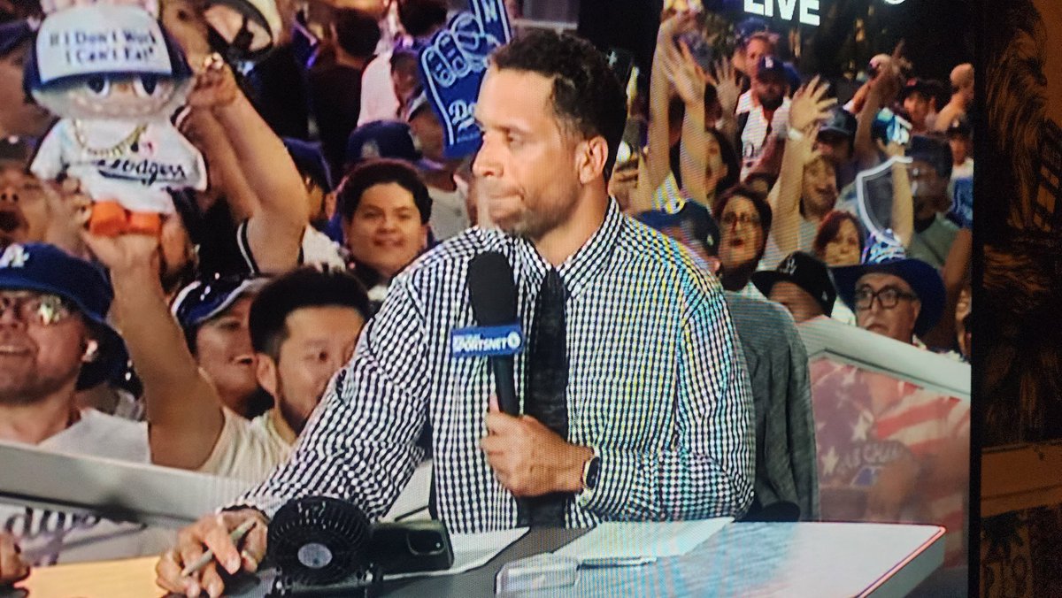 The Lone Dog rocking bootleg Van's threads is on brand.