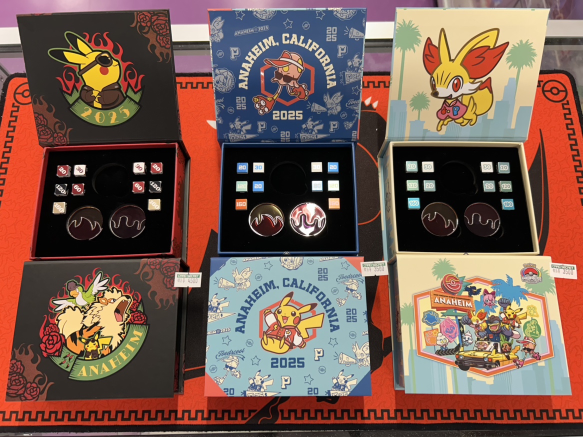 WCS2025限定 ・ダメカン・ダイス ポケモンWCS2025会場限定！ ダメカンダイス・マーカーセットが入荷しま