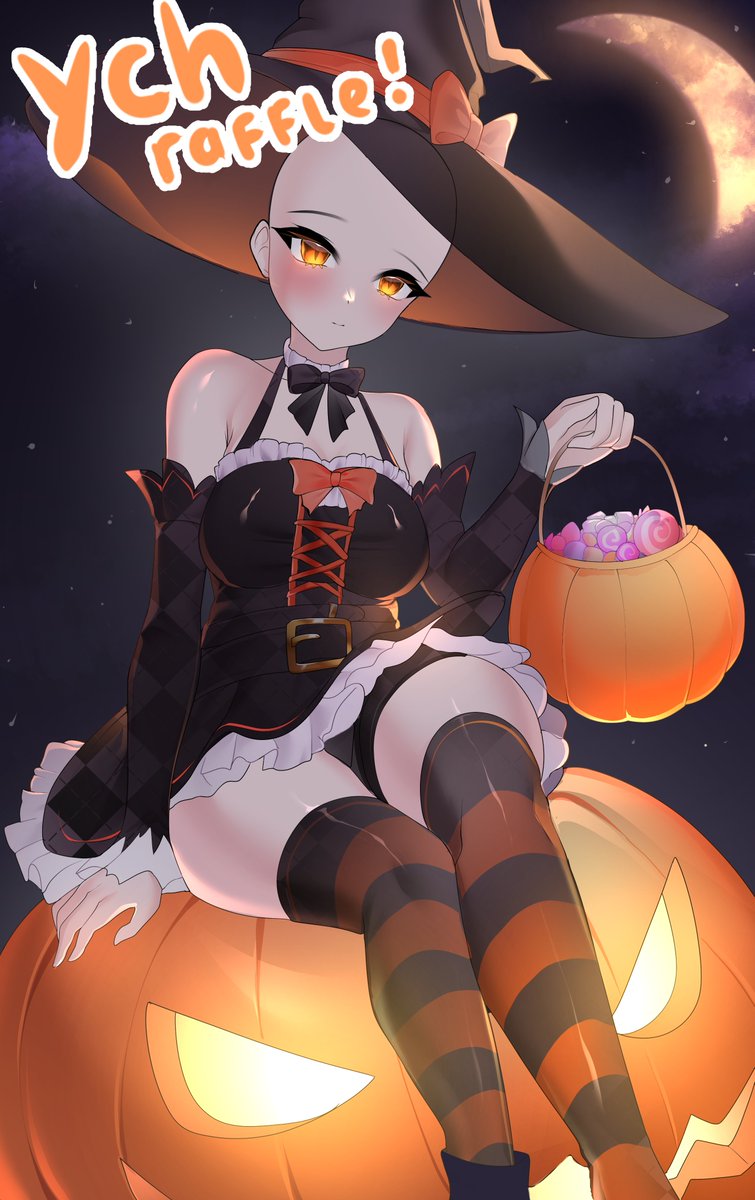 🎃YCH - Halloween 1 🎃  Art Raffle !!

 To Enter:  
➡Follow (Optional)
  ➡ Like ♥
   ➡RT + comment your character reference 

 Also Available on my VGen if you’re interested!  

⚡Ends in 48 Hours! ⚡

#ych #artraffle #artgiveaway
