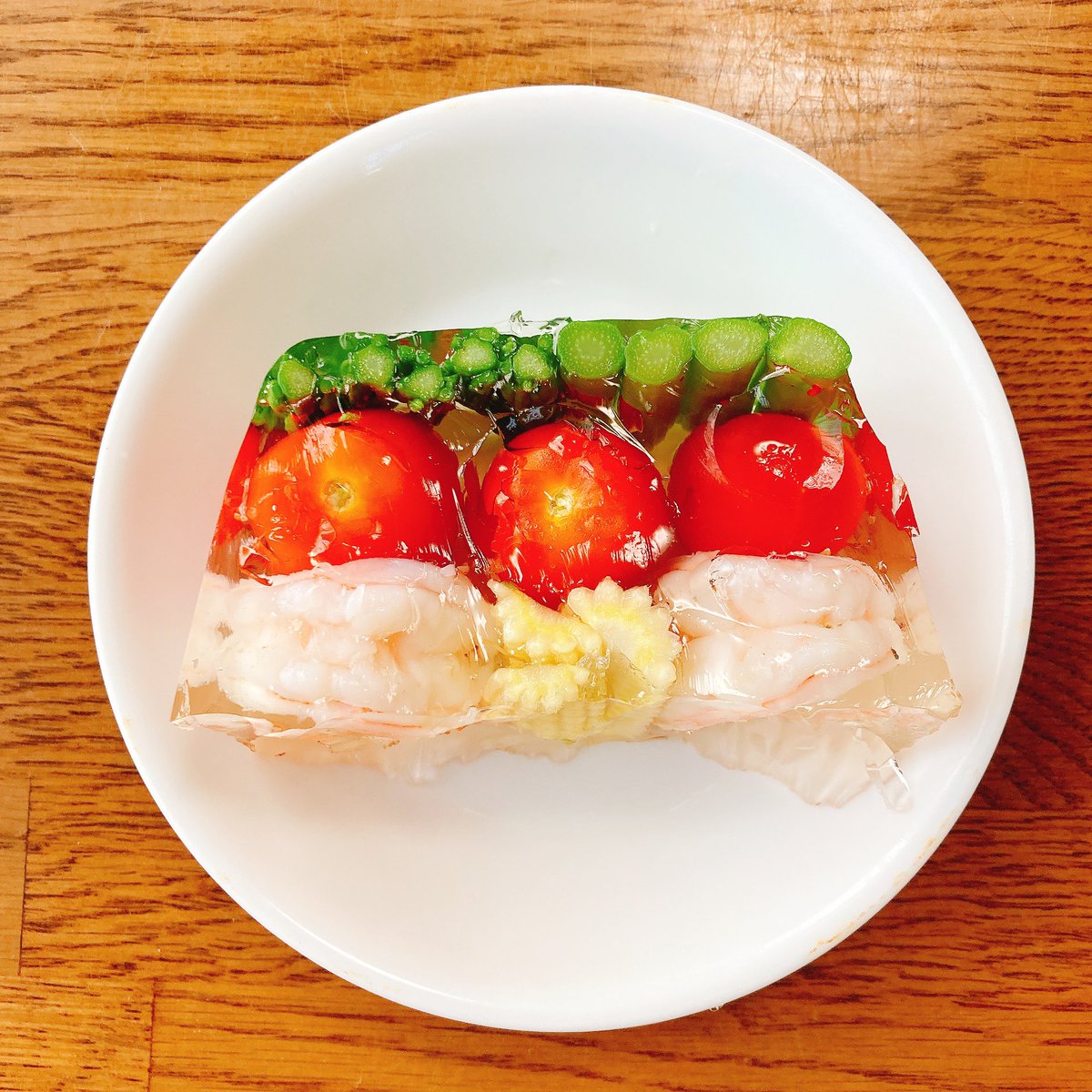 ゼラチンが！固まったー🙌