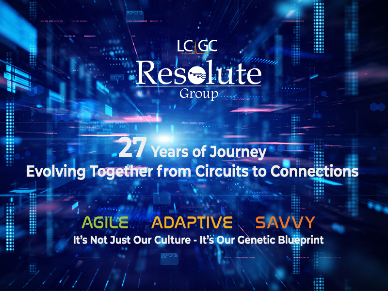 Celebrating 27 years of innovation, excellence &amp; “Made in Resolute”!
From India’s largest display manufacturer to pioneers in EV, IoT &amp; more, LCGC Resolute Group continues to lead with quality, agility &amp; vision. Here’s to the future!
#MakeInIndia #ResoluteAt27 #LCGCResoluteGroup