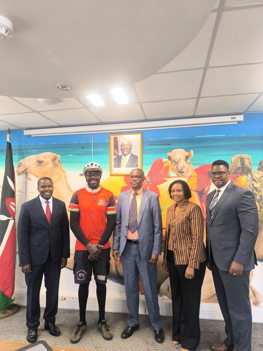 benhaggaio's tweet photo. Yesterday, I had the pleasure of being welcomed by Ambassador Sunya Orre at the Kenya High Commission in Pretoria. #Kenya #Pretoria #Diplomacy 
To support in this journey...https://t.co/PU4ea5nNo6 Mpesa Till: 3506174 
#Tuesday #SouthAfrica #Afrca #health #turnersyndrome https://t.co/7SfOvrmChB