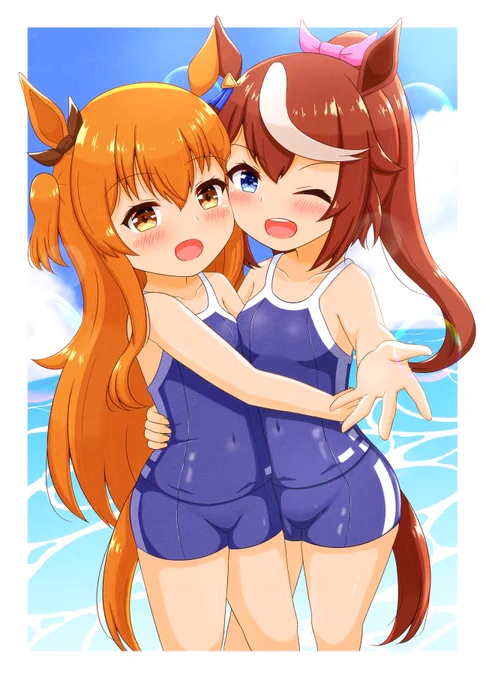 夏合宿も終わりの時期になると、どれだけ対策しててもこんがり日焼けする子がいるに違いない… #umamusme