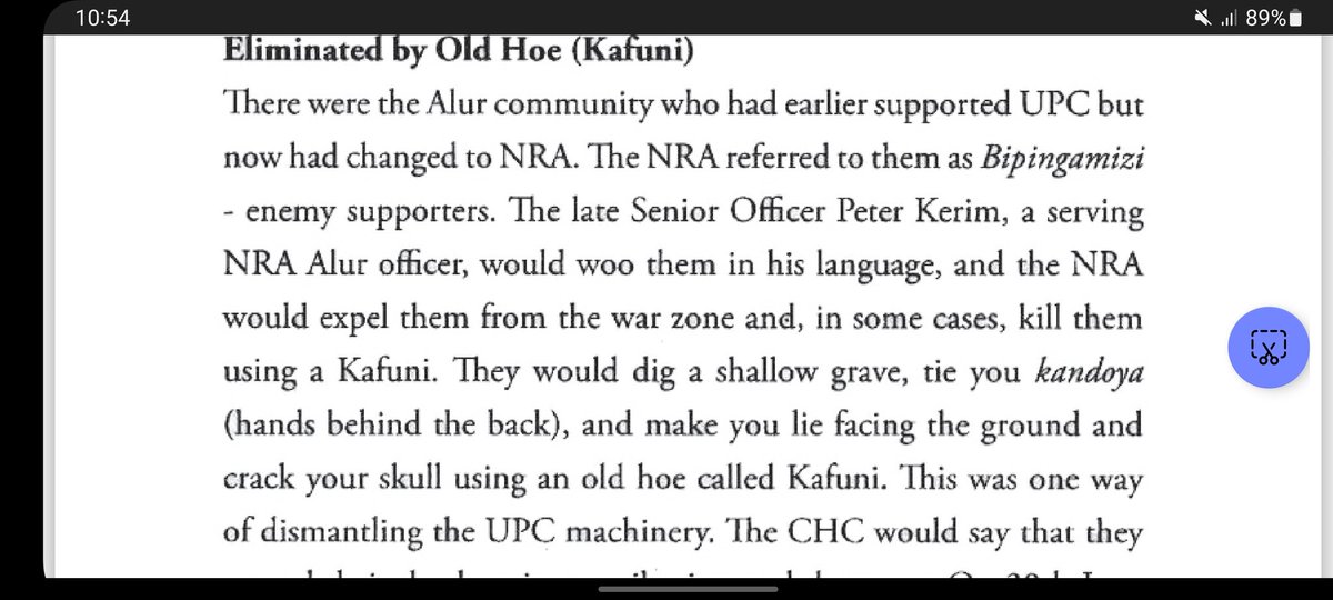 This came from the book " Betrayed by my leader" by Major John Kazoora, RIP.
We've never been liked! Sidelined since bush war days!