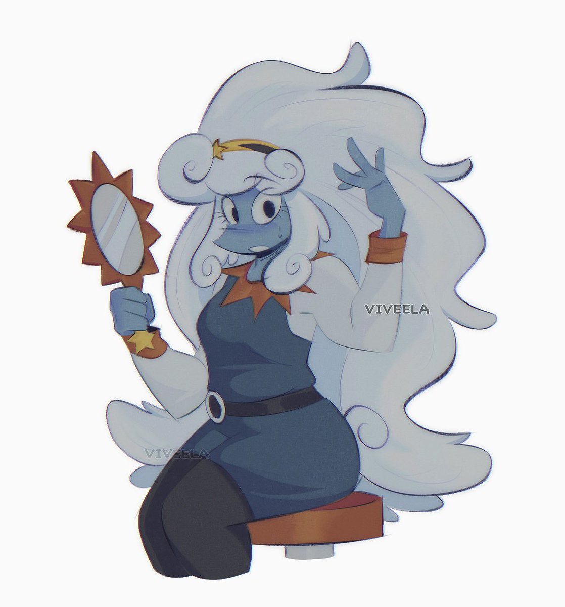 Couldn't stop thinking of her #deltarune #deltarunefanart