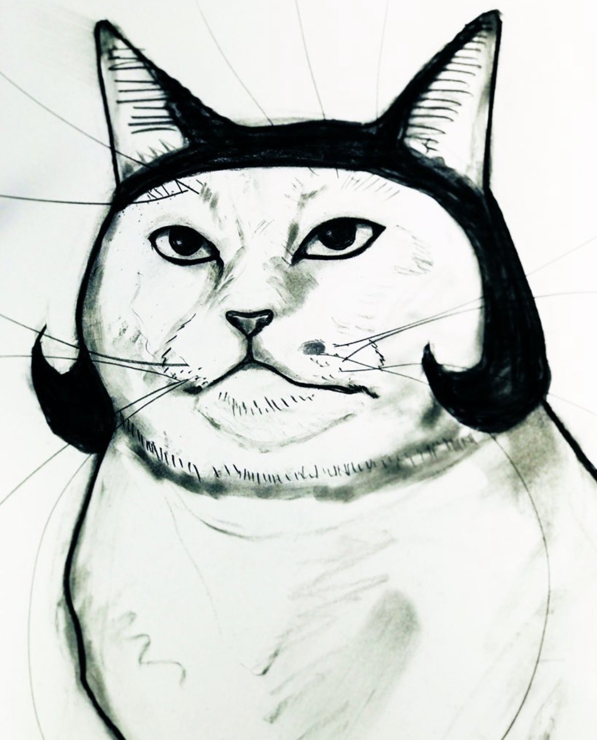 死ぬ程可愛い猫の油絵(^^) 死ぬ程可愛い猫の油絵(^^) 死ぬ程可愛い猫の