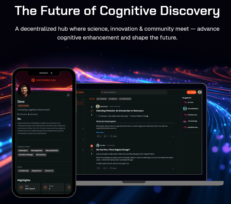 Nootropics DAO tweet media