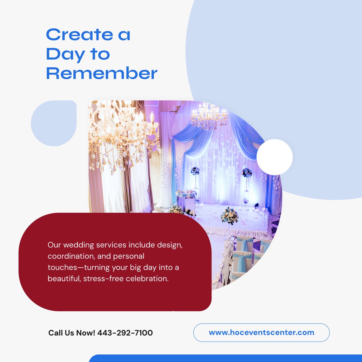 TheHeath_Center's tweet photo. 💍 Make your wedding unforgettable. We help turn your vision into a stress-free, magical celebration. Reach out to create a day filled with love, elegance, and joy.  💐 

#BaltimoreMD #CommunityEventsCenter #WeddingVenue #SpecialEvents #CelebrateLove https://t.co/yk5JSt0Qww