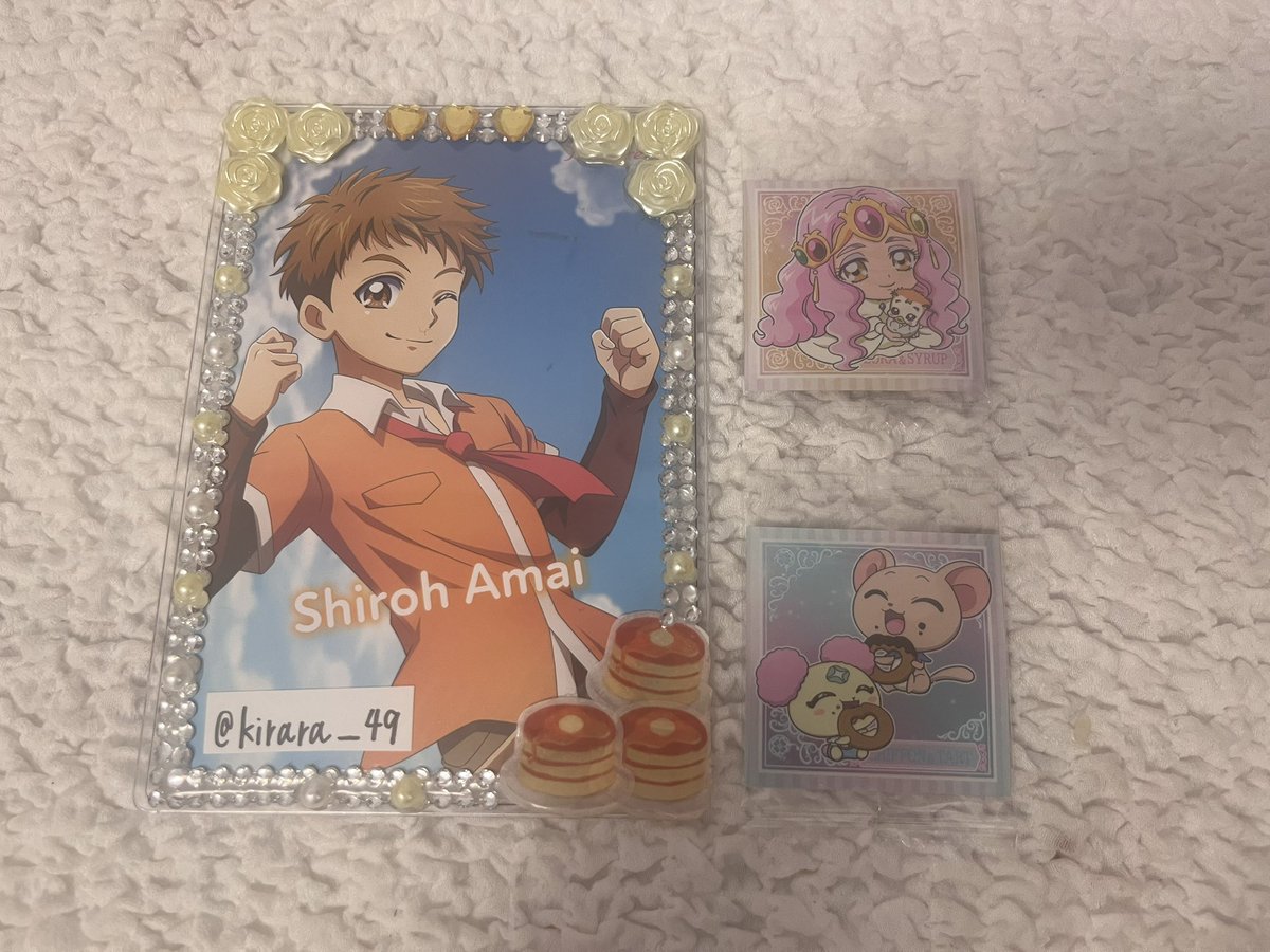 プリキュア にふぉるめーしょん2 交換

【求】フローラ＆シロップ＞＞タルト＆シフォン

【譲】画像