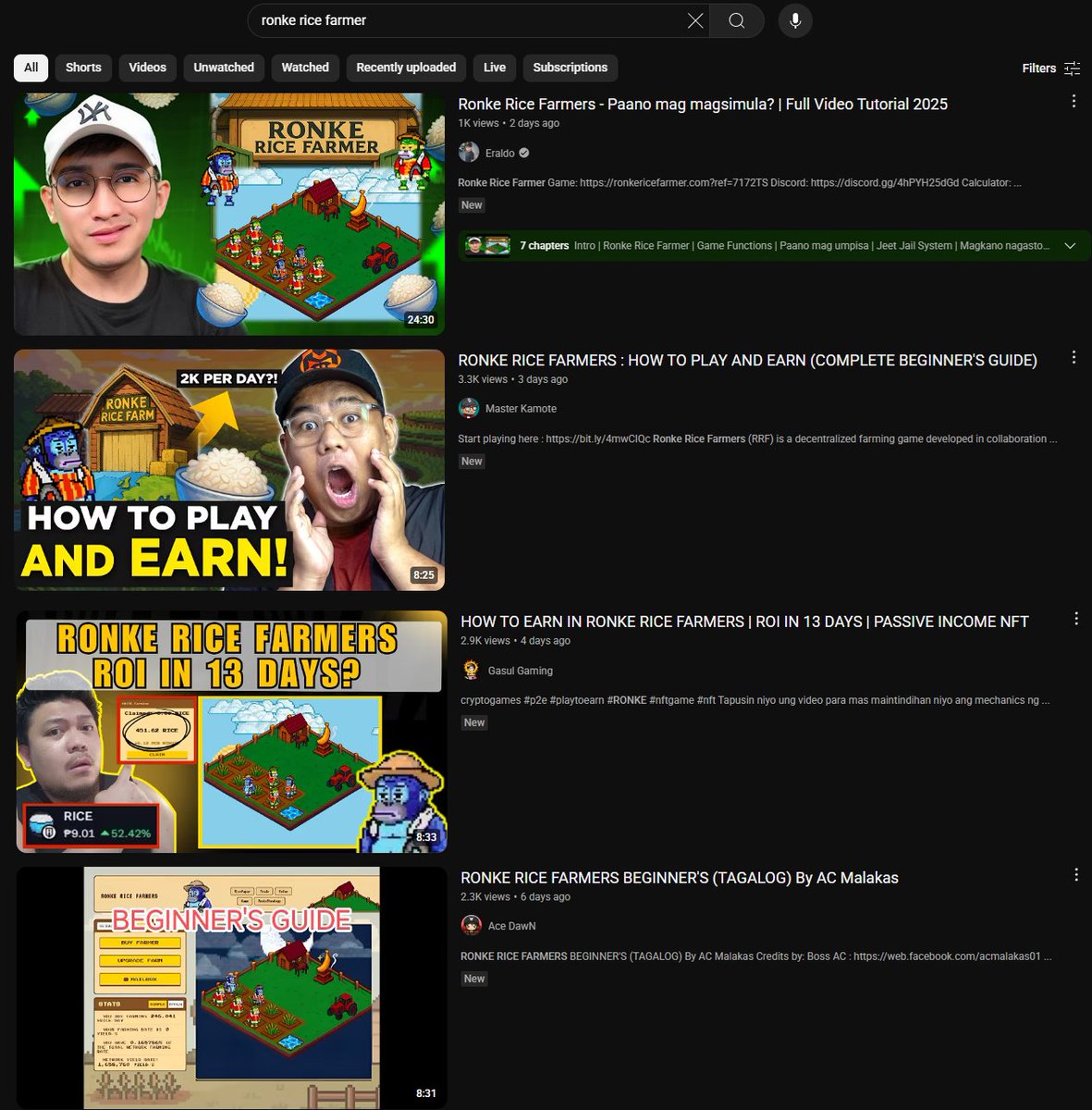 Mido (@midopals) on Twitter photo This is what’s missing from web3 games right now something <a href="/cagyjan1/">cagy.ron | youtube/cagyjan</a> always points out, but people seem to ignore.
✅YouTube is one of the best platforms to reach audiences outside of crypto Twitter.
We’ve been missing this since the <a href="/AxieInfinity/">Axie Infinity</a> days.
Let’s keep building. This is what’s missing from web3 games right now something <a href="/cagyjan1/">cagy.ron | youtube/cagyjan</a> always points out, but people seem to ignore.
✅YouTube is one of the best platforms to reach audiences outside of crypto Twitter.
We’ve been missing this since the <a href="/AxieInfinity/">Axie Infinity</a> days.
Let’s keep building.