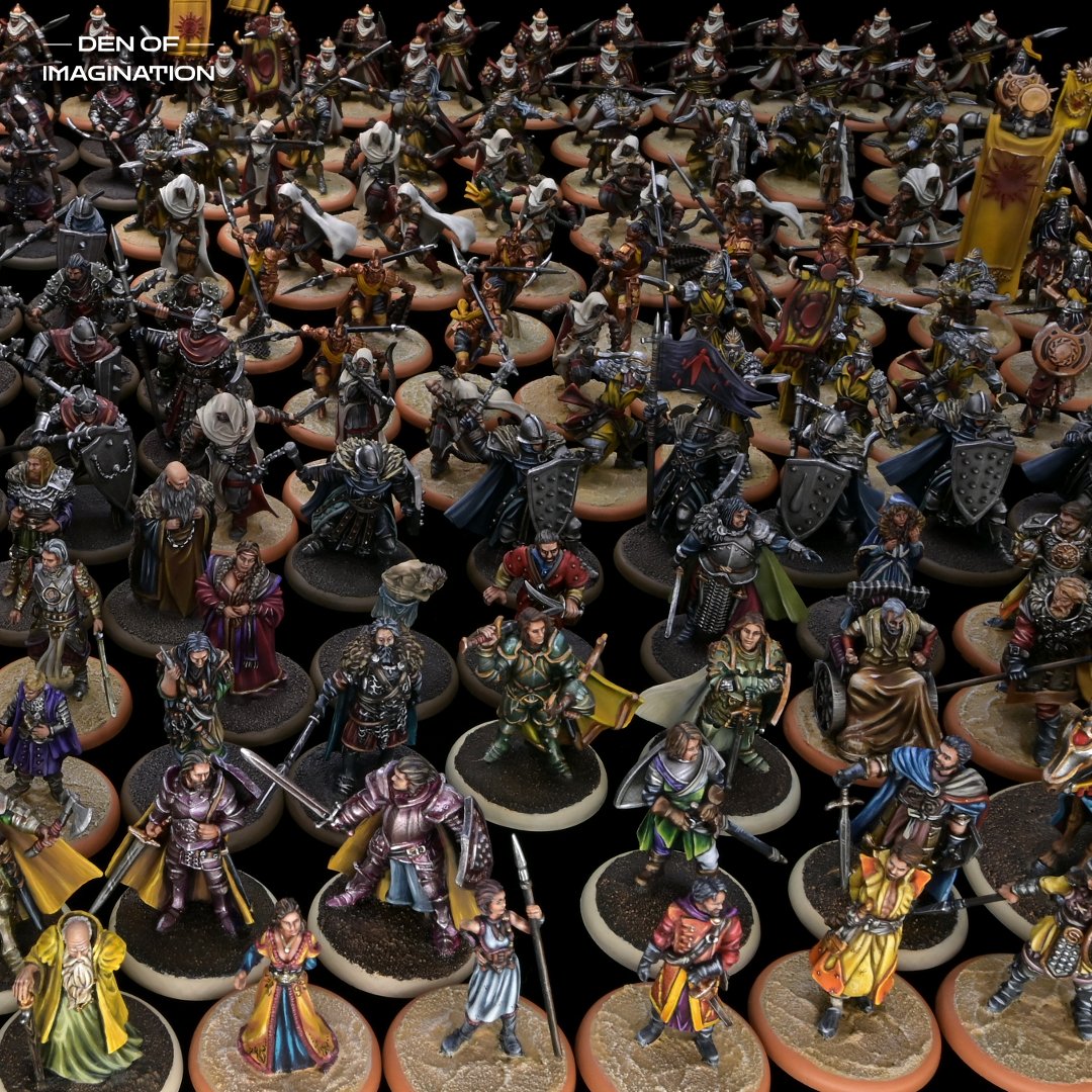 doiStudio's tweet photo. If not Warhammer – then what?
Today we finished amazing projects: Halo Flashpoint, Infinity, Song of Ice and Fire, and DnD models.
Your miniatures, your vision – our work.
✉️ service@denofimagination.com
#Halo #Infinity #Miniatures #HaloFlashpoint #SongOfIceAndFire #DnD https://t.co/3JRa0ZXqOI