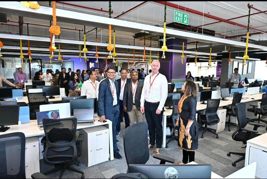 IFS AI launches Offshore Development Center, in Tech Mahindra Kolkata. 

The workspace will power next gen innovation and collaboration.

Hope to see more such Development centers which are potential GCCs of Future opens in Kolkata.

#newtown #techmahindra