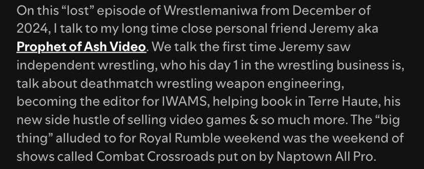 #ProWrestlingsBFF Nick Maniwa tweet media