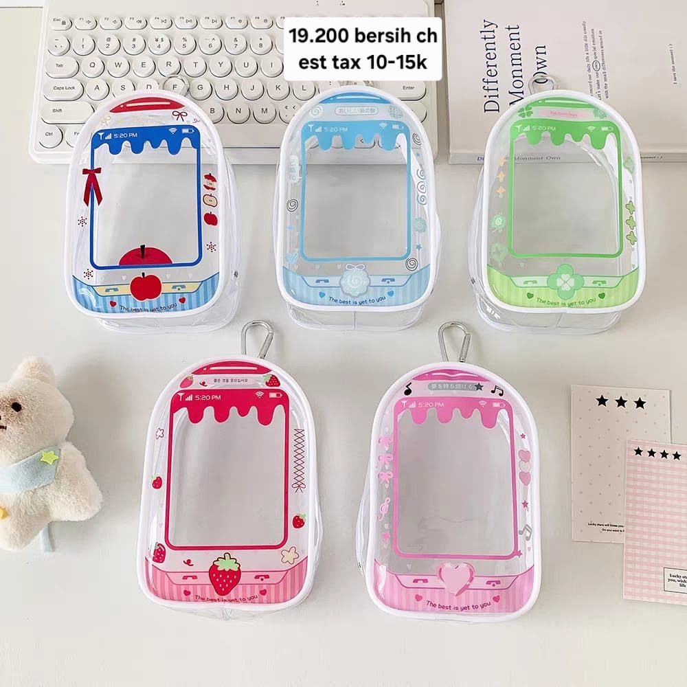 stuffsite's tweet photo. sells! 

hai adakah yg mau clear pouch inii? 
price &amp; est tax on pict yaa💙
yg mau boleh drop username ajaa, nnti kita tag [pocketz_go] https://t.co/vcHizSBCpn