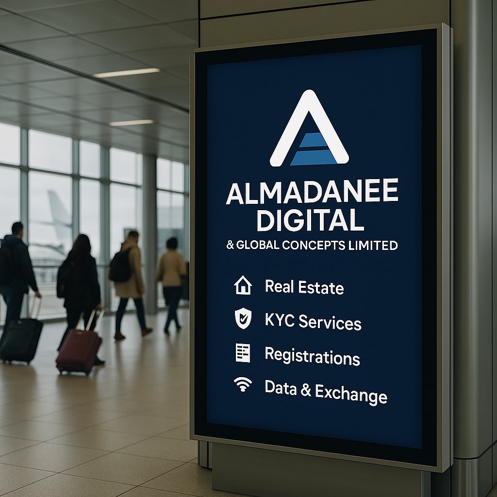 ishaqkhan1095's tweet image. Almadanee Digital – Building Trust, Driving Innovation!
From real estate to KYC, registrations, and data exchange — our team is shaping reliable solutions for today and tomorrow. 🚀✨

#AlmadaneeDigital #Innovation #TrustedSolutions #NigeriaBusiness #CorporateExcellence