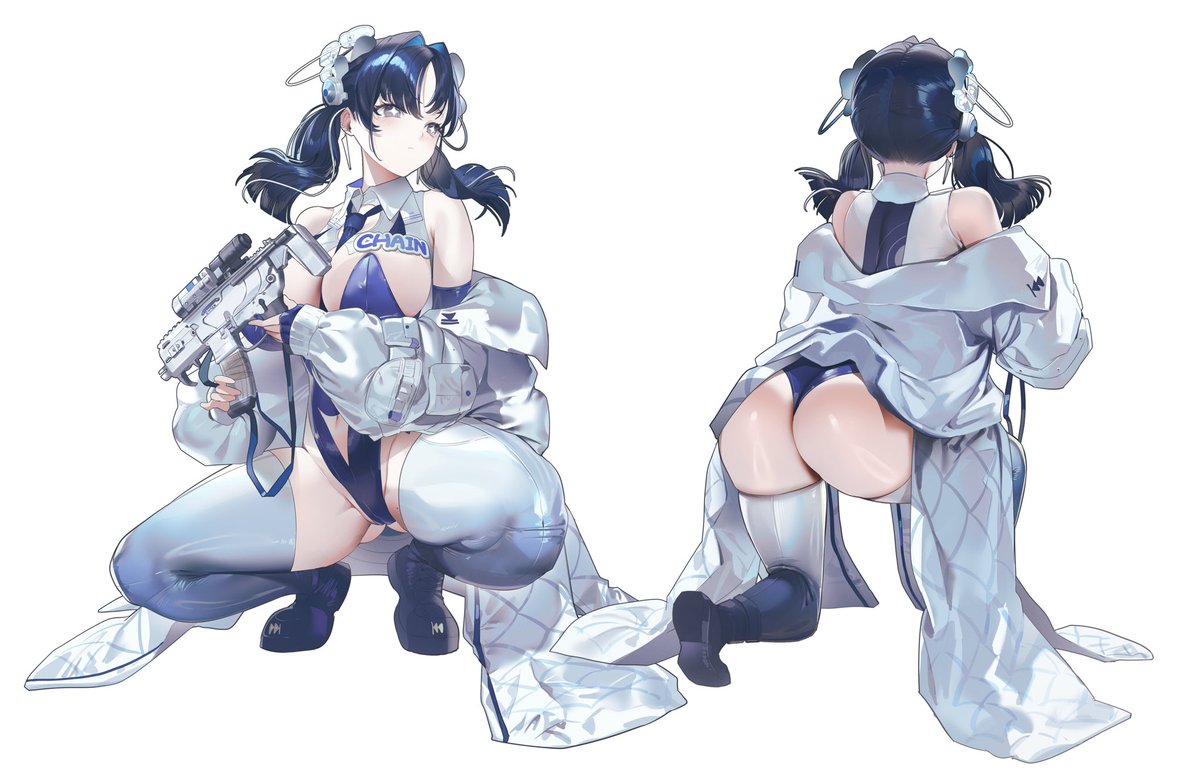 allooo this is my Nikke OC Chain(切音)