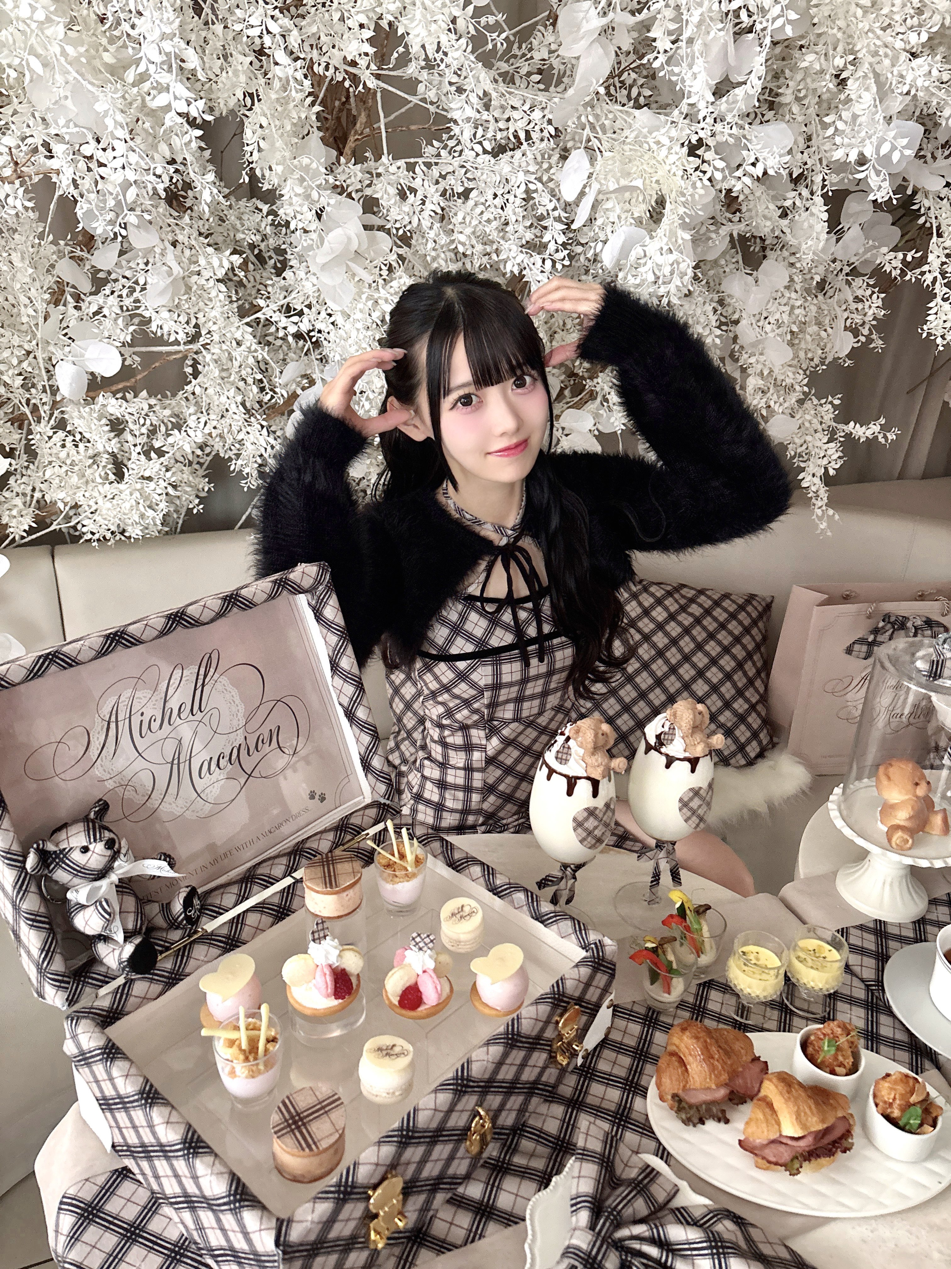 松本ももな 誕生日記念グッズ ももぽにゃんT Tシャツ 高嶺の