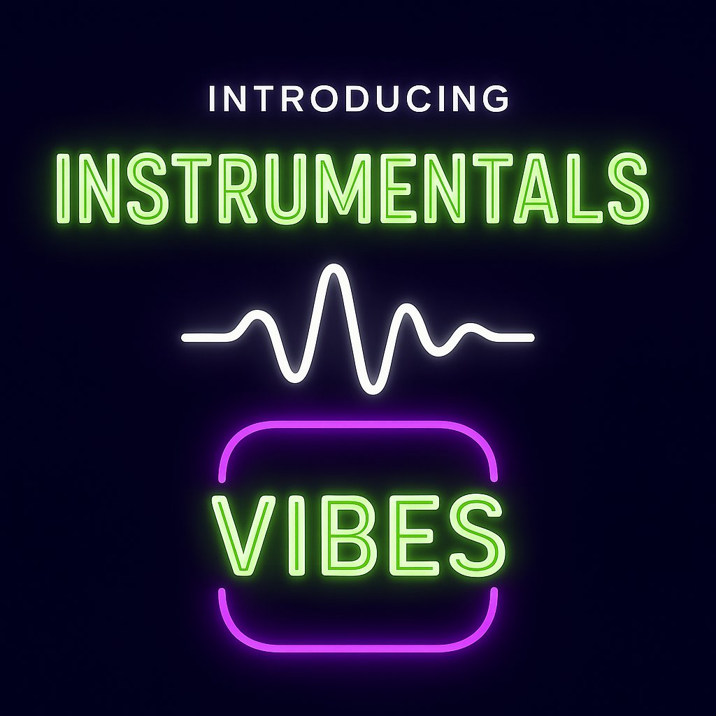 VibesAudioX's tweet image. 🎵 Introducing Instrumentals! 🎵
You can now generate high-quality instrumental tracks on Vibes.

Perfect for creators, producers, and anyone who wants music without vocals. Start experimenting today!