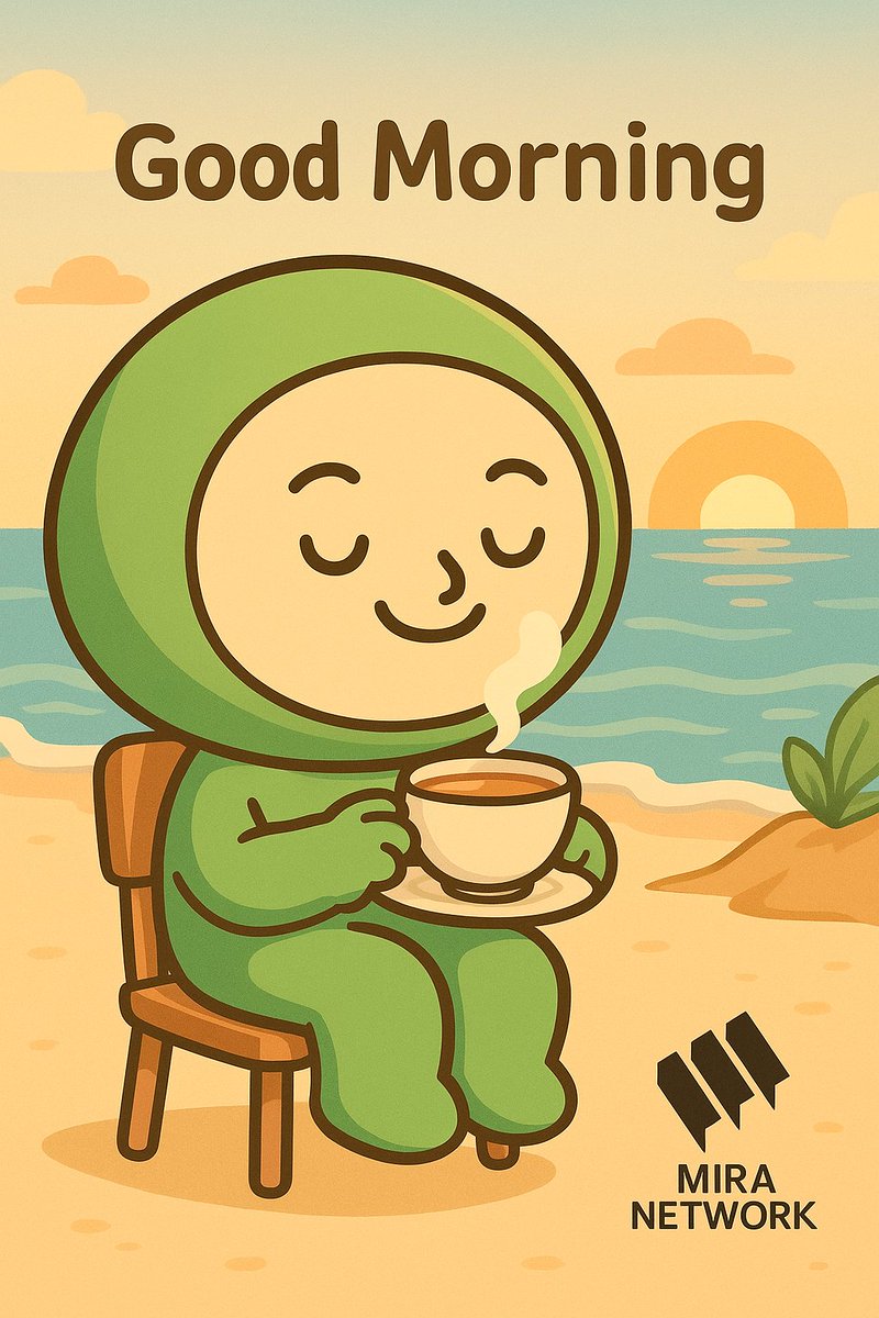 🌅 Good Morning from Veri to <a href="/Mira_Network/">Mira</a>  

A new day means new opportunities to build, verify, and grow.

With Mira, every connection becomes more trustworthy, every claim more verifiable, and every step forward more meaningful.

✨ Veri is here to remind you:
Today, choose
