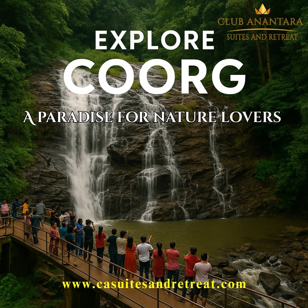 Club_anantara's tweet image. 🌿🏞️ Explore Coorg – The Scotland of India! 🏞️🌿

Escape into the lush green hills, coffee plantations, and misty mornings of Coorg (Kodagu), Karnataka – a paradise for nature lovers and peace seekers! 

Visit:- casuitesandretreat.com
#ExploreCoorg #ScotlandOfIndia #CoorgDiaries