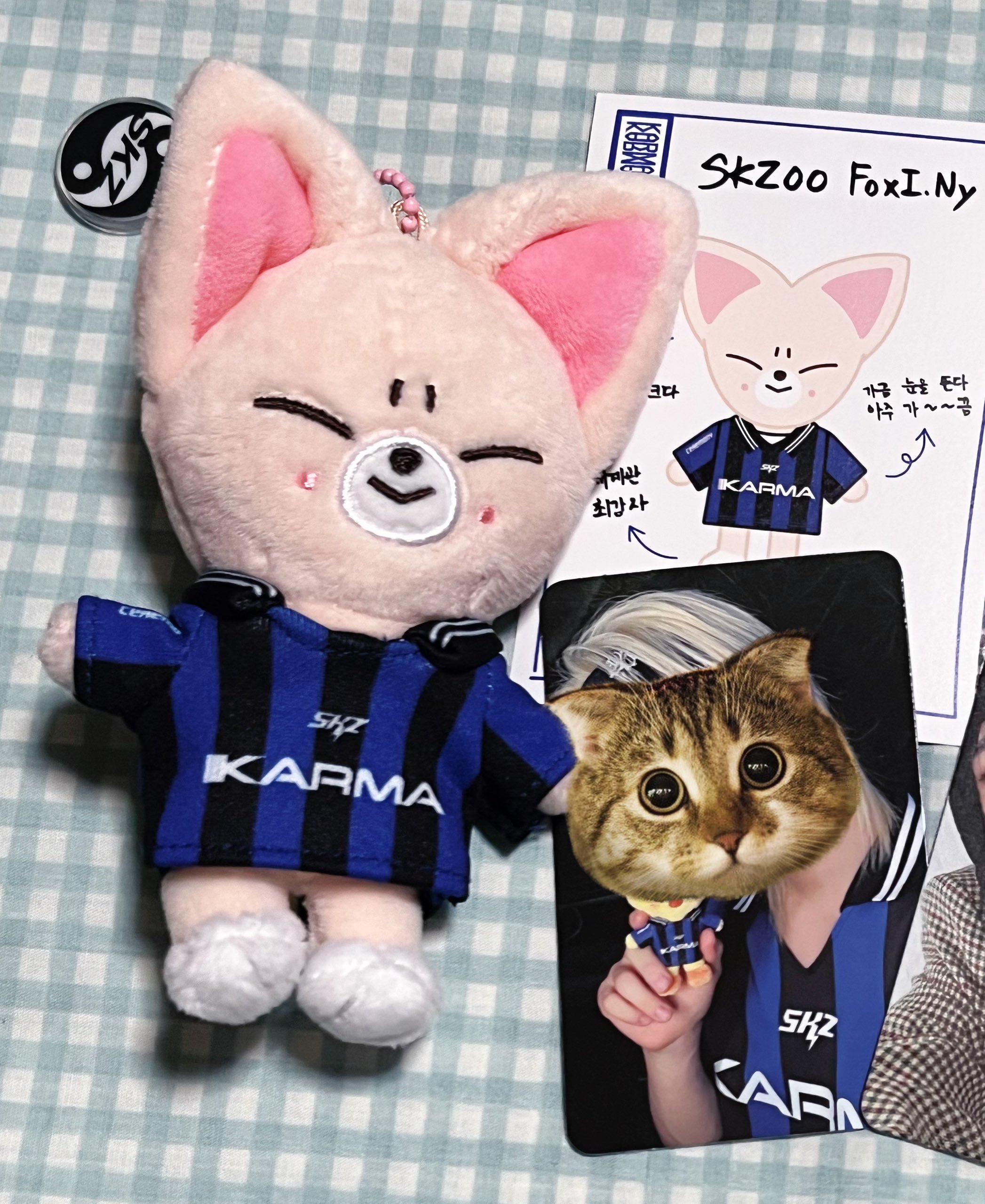 アイエン　karma skzoo キーリング　トレカ　フォクシニー アイエン karma skzoo キーリング トレカ フォクシニー - メルカリ