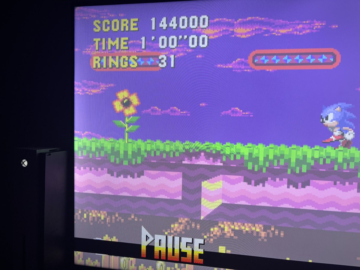 I somehow paused Sonic CD at this exact time…