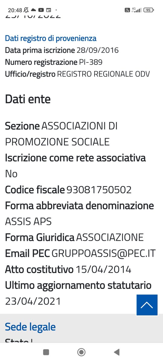 AlanPanassiti's tweet photo. Il "non pubblicare mai" il #bilancio, o quanto meno renderne difficile la consultazione ai meno esperti, è una costante di questi associati e comitati vari.
Però basta andare sul portale #Runts e per magia con il codice fiscale si trova tutto .
Sono dati pubblici per tutti https://t.co/slYOoHFqJS