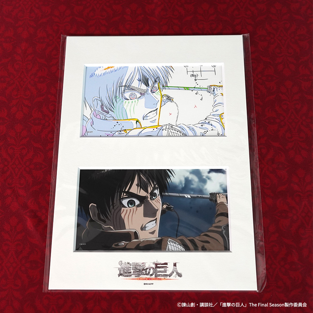 進撃の巨人　アニメーションギャラリー　メモリアルブック　WIT STUDIO 進撃の巨人」エレンやリヴァイを“WIT STUDIO”が新たに描き下ろし