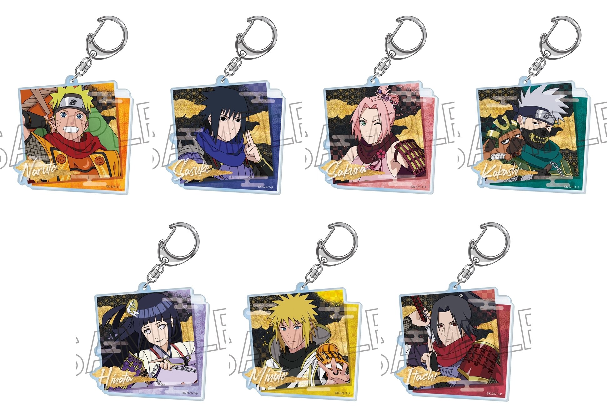 NARUTO グッズまとめ NARUTO -ナルト- 疾風伝」新グッズはナルト、サスケ、カカシ