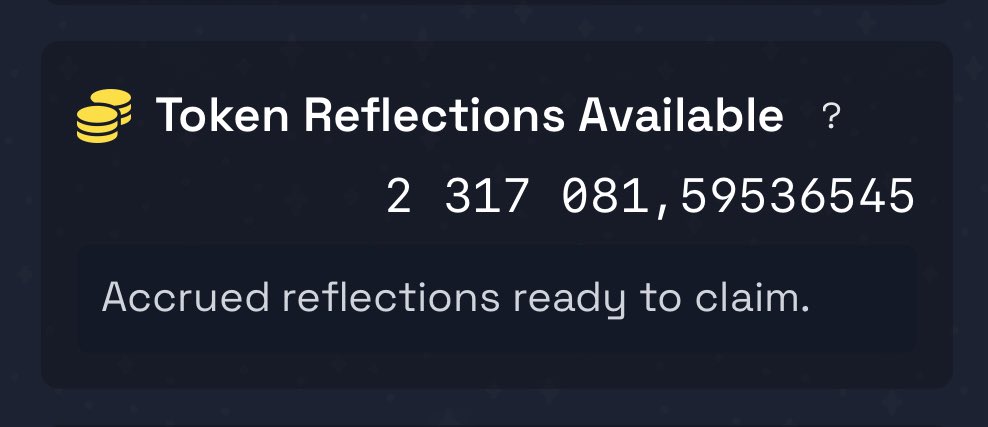 Dumbly_algo's tweet image. 🚨Over 2.3M $DUMBLY are still unclaimed by holders!
Dumbly is the first reflection memecoin on Algorand — where every Bluuurper earns just by holding. 🧙♂️🔮
Don’t miss the magic… Buy. Hodl. Earn. 🚀
Bluuuurp.
#Algorand #Dumbly #ReflectionCoin