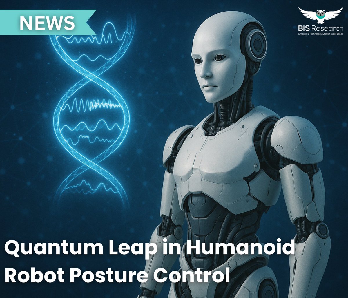 Japanese researchers apply quantum entanglement to optimize #humanoid robot kinematics. Their hybrid quantum-classical algorithm cuts computational load improving real-time posture stability &amp; reducing error rates by approximately 43%.

#quantumtech #AI #NextGen #Robotics #Japan