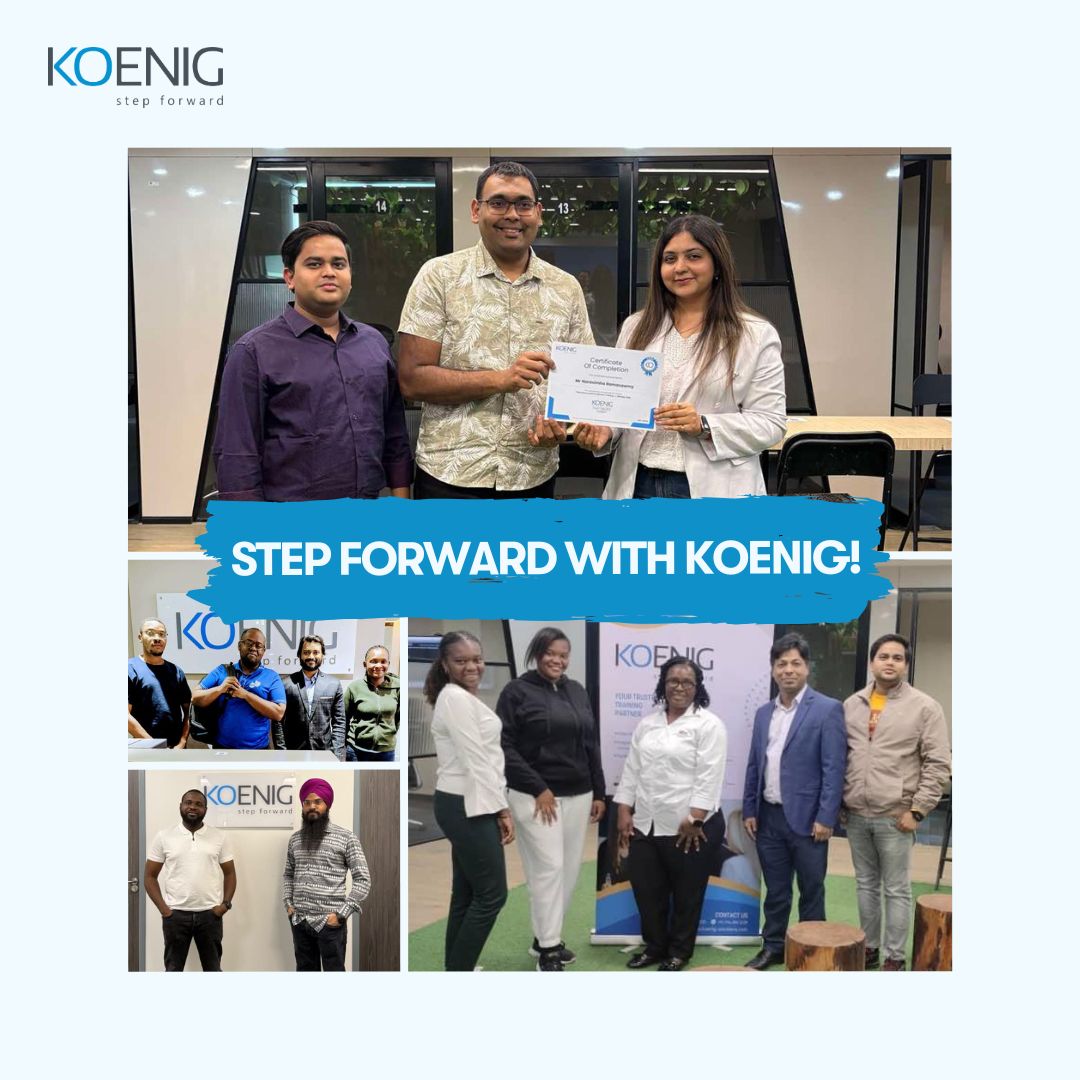 At Koenig Solutions, we believe learning knows no borders — and neither do our learners. 

🔗 Start your learning journey today: koenig-solutions.com

#KoenigTraining #GetCertified #StepForward