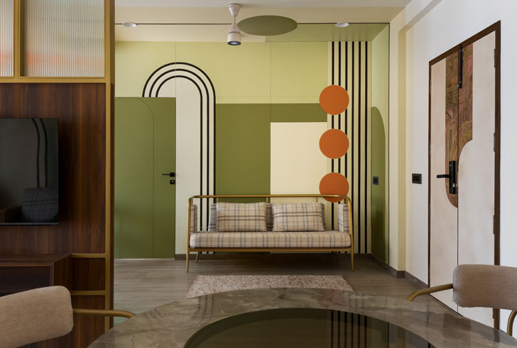 #CellarDoorDesign Studio reimagines compact apartment living in Nagpur with smart planning, tonal colours, and furniture that blends form and function. indiaartndesign.com/bauhaus-inspir…