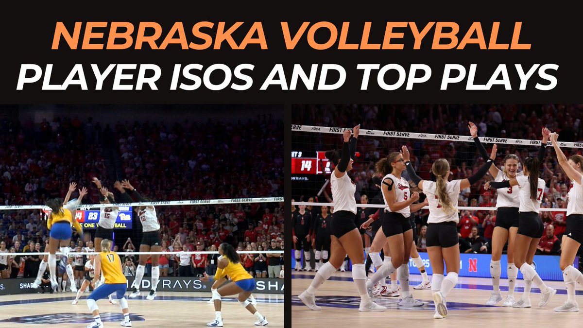 randysilvertv's tweet image. Nebraska Volleyball&apos;s top plays and player ISOs are here—featuring Pitt &amp;amp; Stanford highlights!

youtu.be/rv0UlBWG9E0

Dive into the action where Allie Sczech, Rebekah Allick, Harper Murray, Bergen Reilly, Andi Jackson, and more shine.

#GBR #HuskersVB #cornhuskers #gobigred