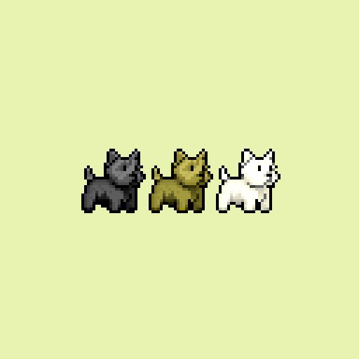 ケアーンテリアズ

#ドット絵