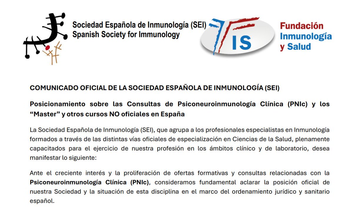SEInmunología tweet media