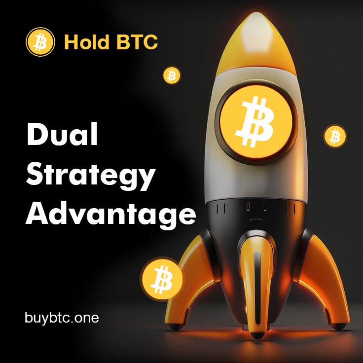 Price down? No problem. Hold BTC runs a Dual Strategy Advantage:

50% Spot → build treasury 🏦
50% Shorts → profit in dumps 📉

Result: More Bitcoin, every cycle.