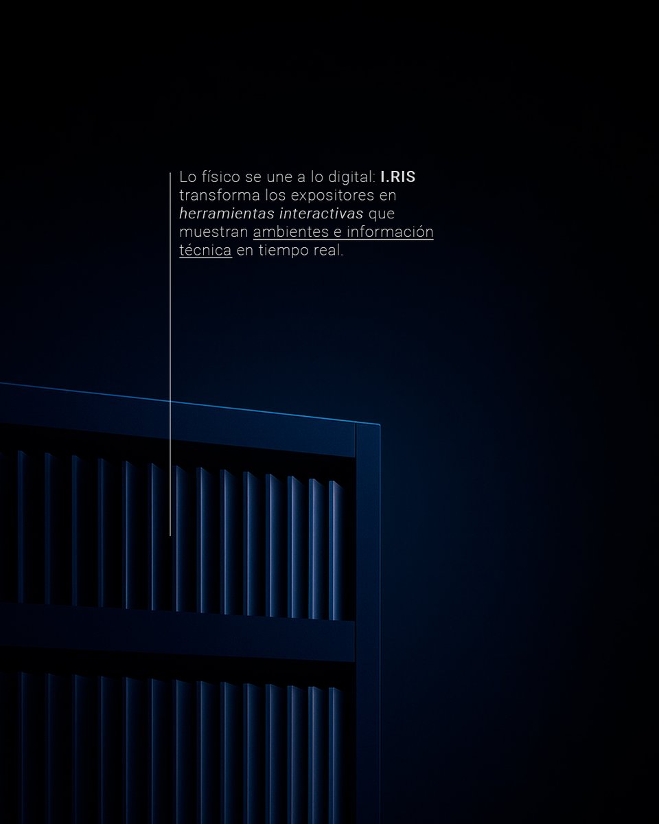 inscaOficial's tweet image. Damos un paso más en la manera de exponer azulejos y materiales de construcción con I.RIS, nuestro sistema inteligente integrado en expositores.

📍 Descúbrelo del 22 al 26 de septiembre en Cersaie, Hall 28 – B12 C11.

#TileDisplay #ExpositoresInteligentes #ShowroomDigital