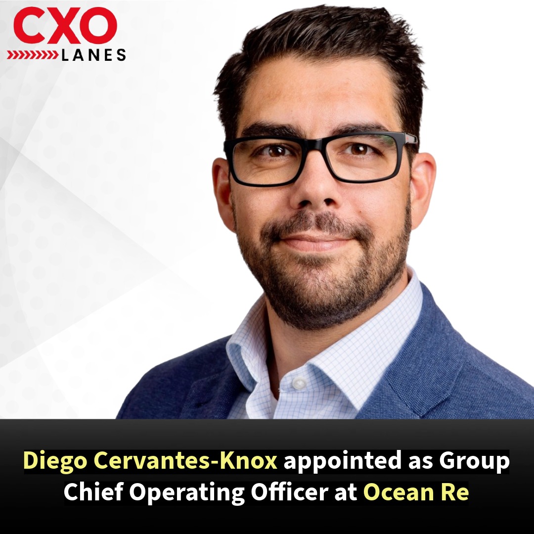 Diego Cervantes-Knox has been appointed Group Chief Operating Officer at Ocean Re, a global reinsurance firm headquartered in Barbados, with operations in circa 100 countries.
cxolanes.com/leadership-mov…