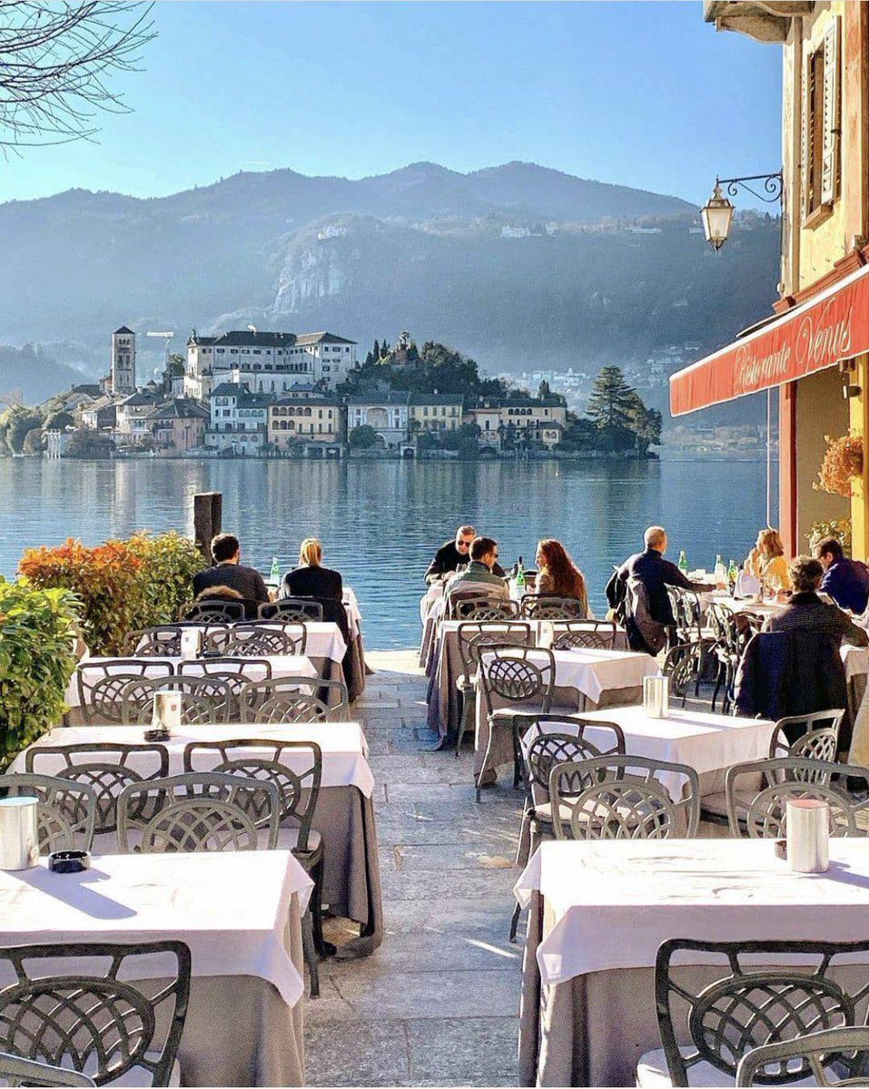 ruggierofilann4's tweet image. LE BELLEZZE D'ITALIA. LAGO D'ORTA-NOVARA.