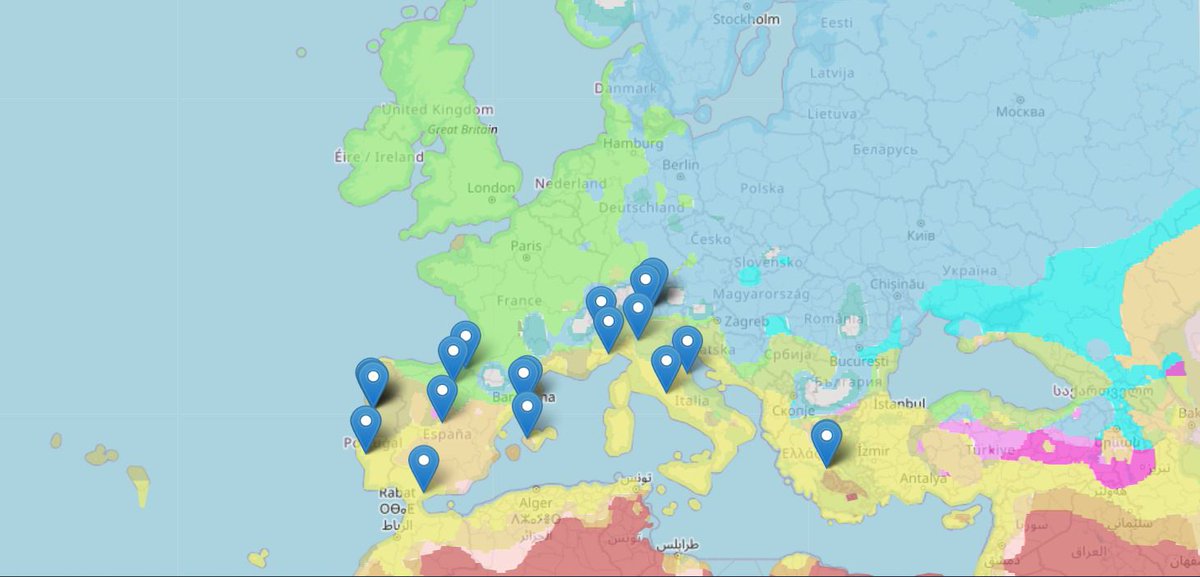 NaturBuild's tweet image. 🌍 Would you like to find some real examples?
Explore our interactive map🗺️ of green roofs.
👉Discover how they adapt to different climates.
Available on our website🔎 → naturbuild.eu/en/interactive…
#InteractiveMap #GreenRoofs