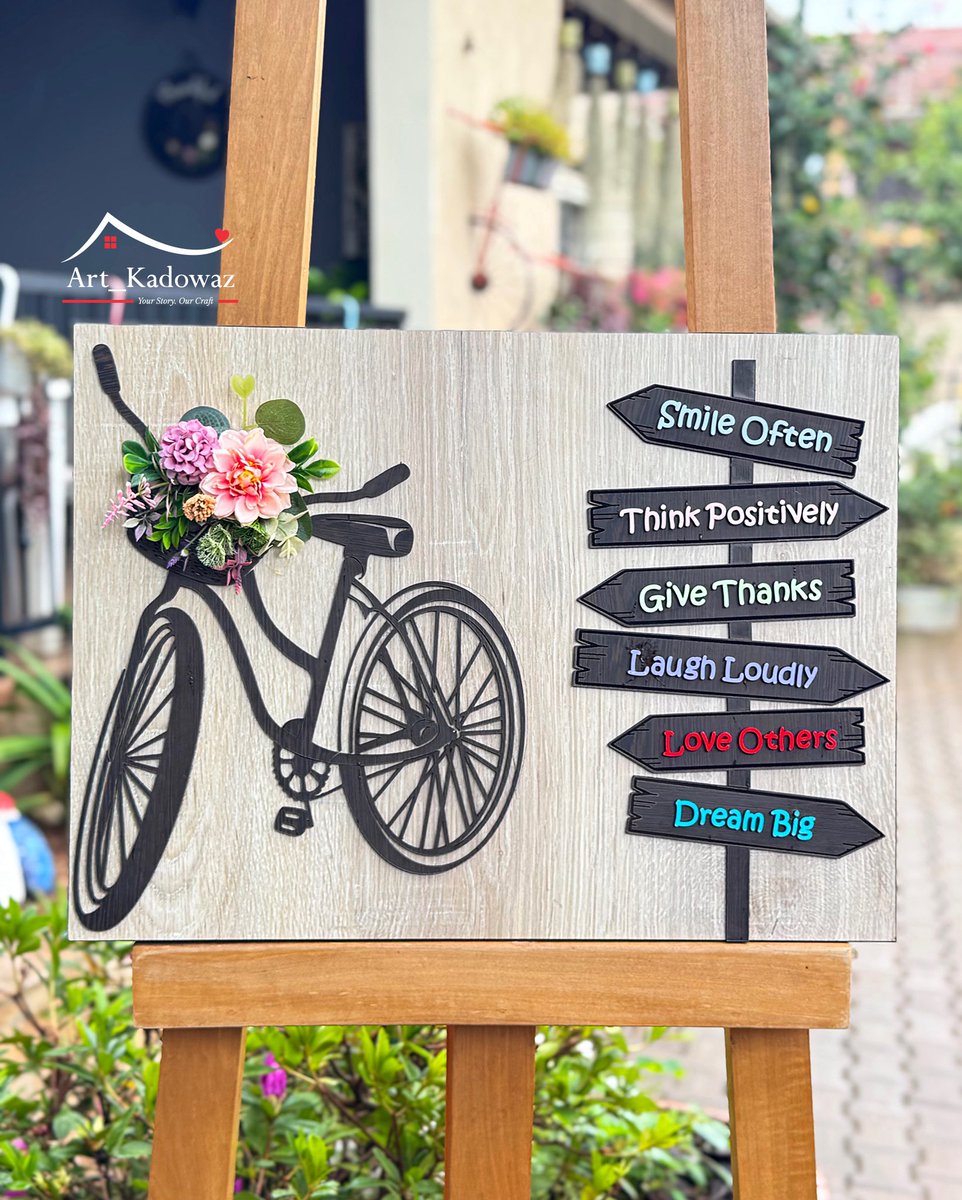 Sometimes life just needs a little reminder:
👉 Smile often.
👉 Think positively.
👉 Give thanks.
👉 Laugh loudly.
👉 Love others.
👉 Dream big.

💭 Which one hits home for you today? Drop it in the comments ⬇️
📲 For orders &amp; inquiries: 0782448467

#ForYou #Motivation