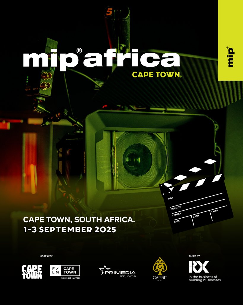 The business of film, TV &amp; content meets in Cape Town!
MIP Africa takes place 1–3 September 2025, connecting creators, producers, and distributors across Africa and beyond.

🌍 Where stories meet opportunities.
📍 Cape Town, South Africa

Register TODAY: register.fameweekafrica.com/register